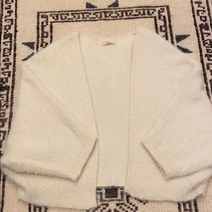 Anthro open cardigan - fuzzy Uber soft